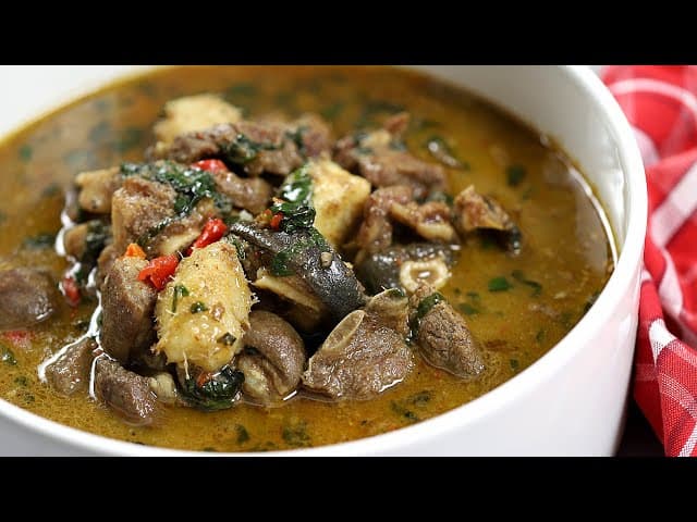 Pepper soup bowl
